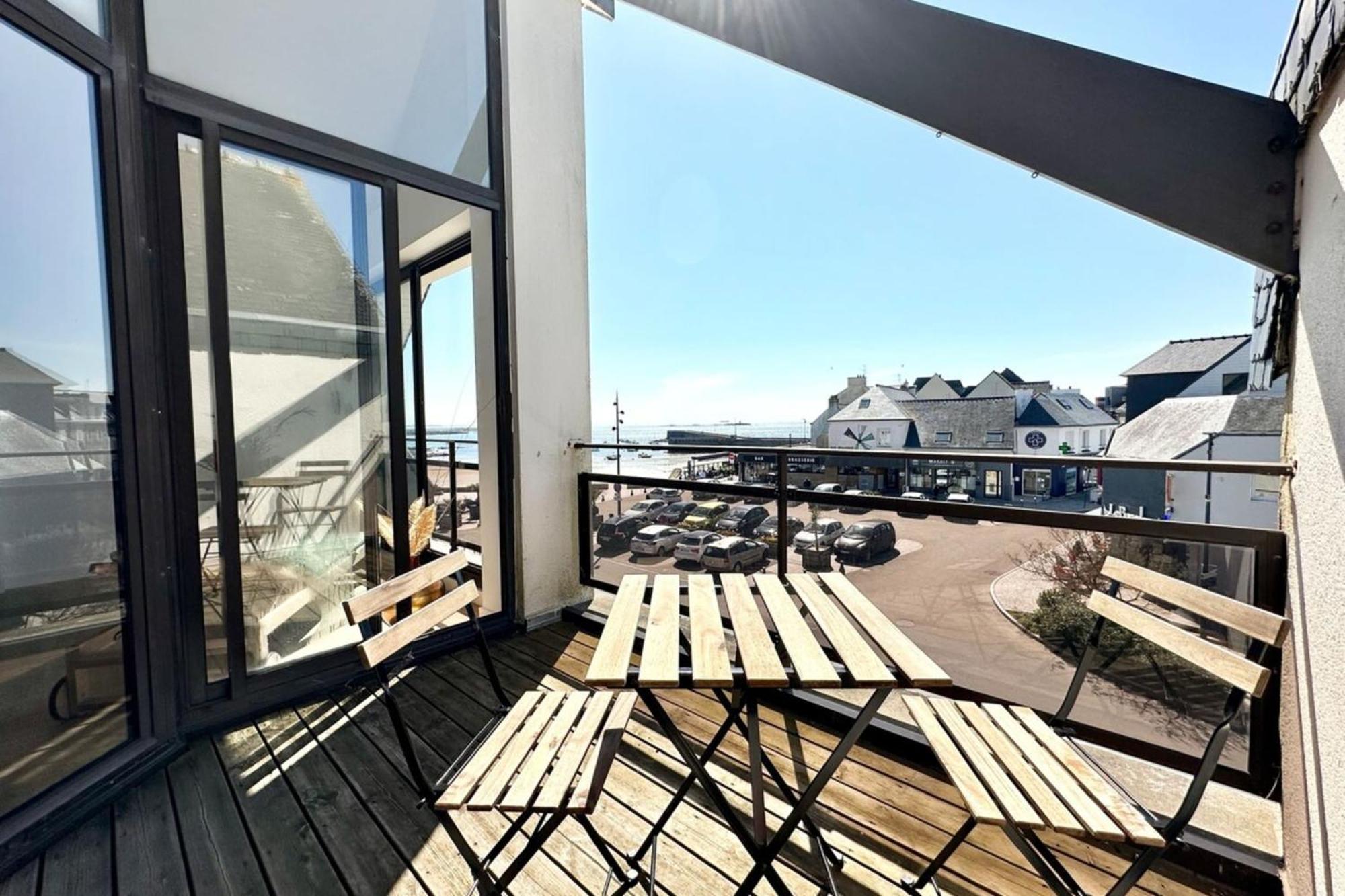 T2 Neuf Top Cocooning Terrasse - Face A La Mer Ploemeur Ngoại thất bức ảnh